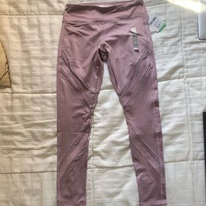 F21 Full-Length Athletic Leggings in Orchid